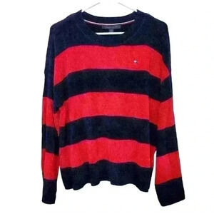 TOMMY HILFIGER Womens Crewneck Long Sleeve Sweatshirt Sz Medium
